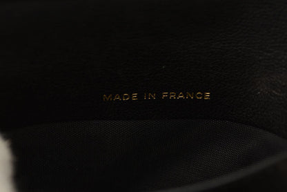 Chanel Caviar Skin Vintage Wallet Black