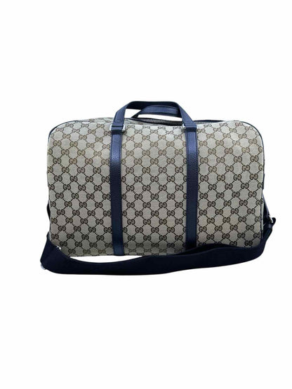 GUCCI Brown MONOGRAM Duffle Bag