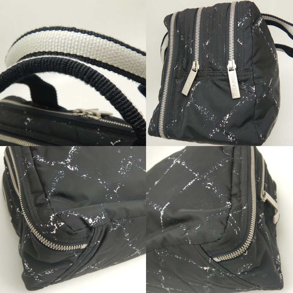Chanel Nylon Mini Boston Bag Travel Line