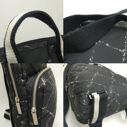 Chanel Nylon Backpack Black