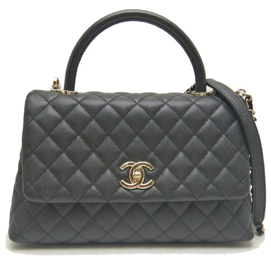 Chanel Coco Handle 2WAY Bag A92991 Black