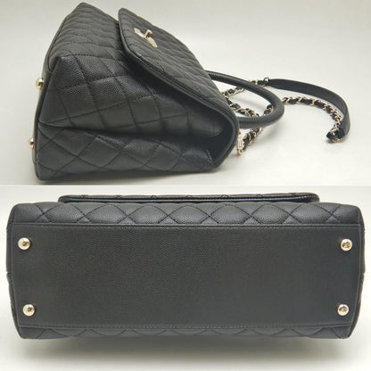 Chanel Coco Handle 2WAY Bag A92991 Black