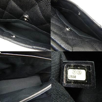 Chanel Caviar Skin Matelasse Chain Tote Bag