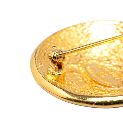 Gold Chanel Gold Plated 31 Rue Cambon Brooch