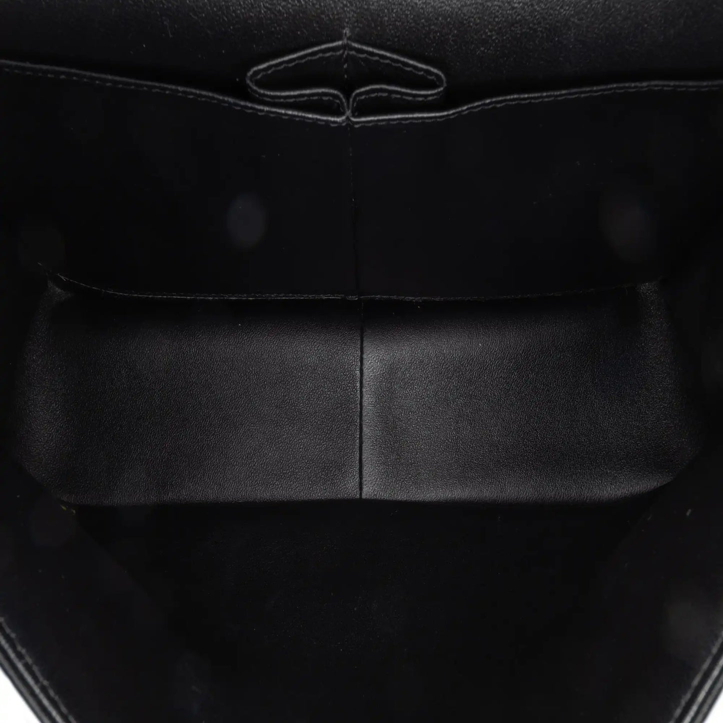 Black Chanel Jumbo Classic Patent Double Flap Shoulder Bag