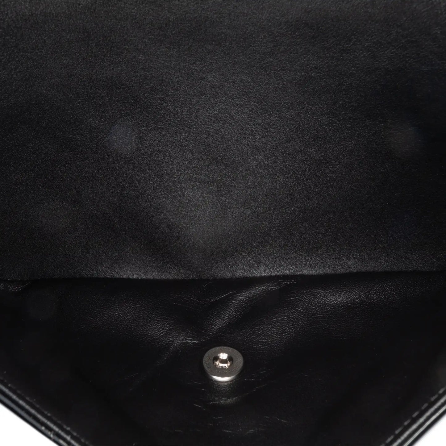 Black Chanel Jumbo Classic Patent Double Flap Shoulder Bag