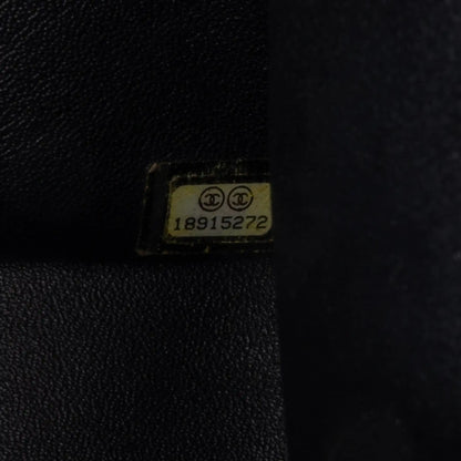 Black Chanel Jumbo Classic Patent Double Flap Shoulder Bag