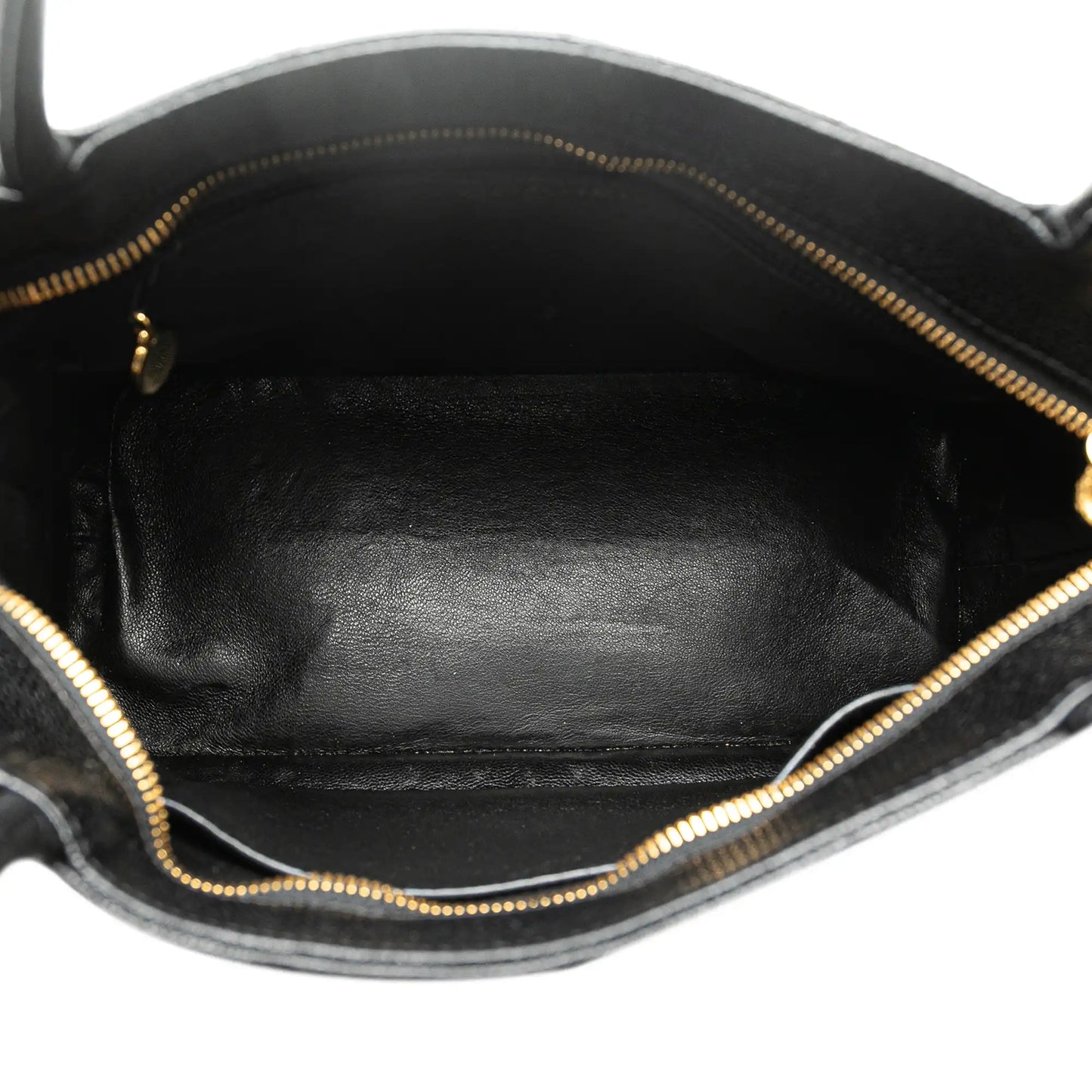 Black Chanel Caviar Medallion Tote