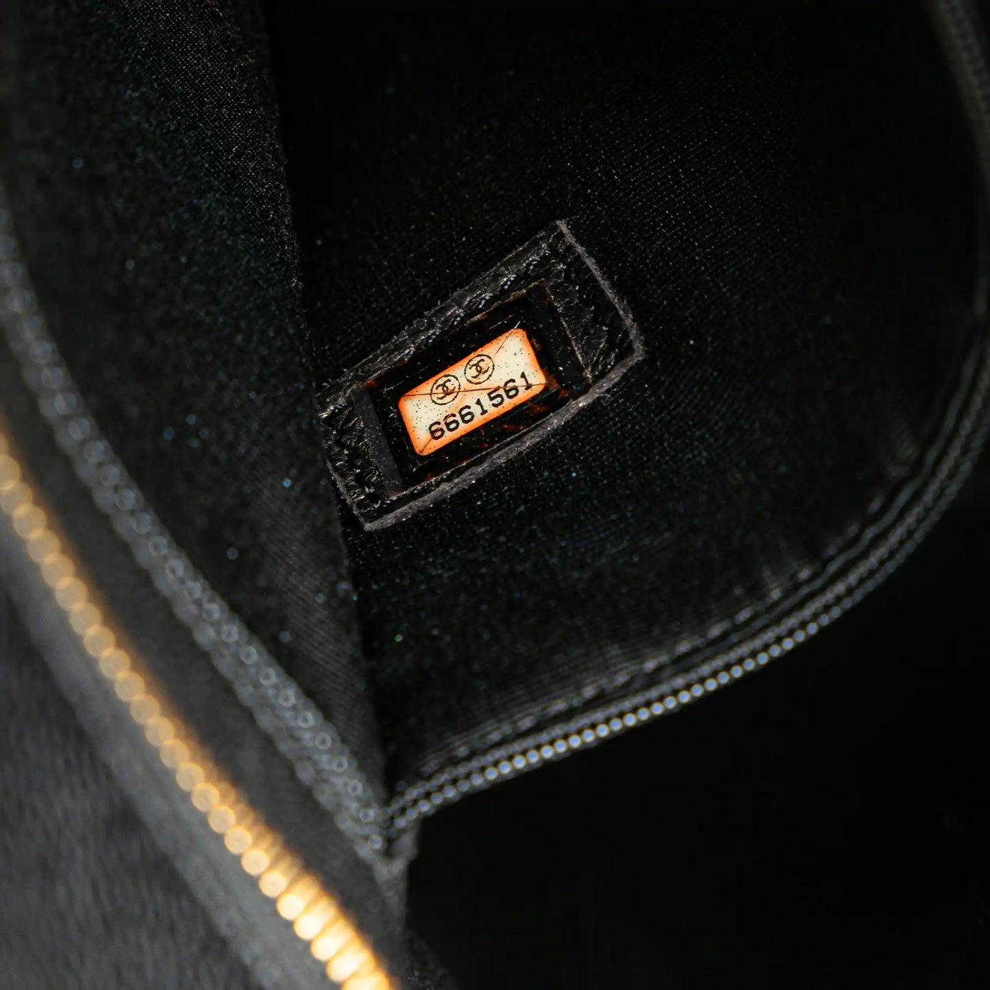 Black Chanel Caviar Medallion Tote