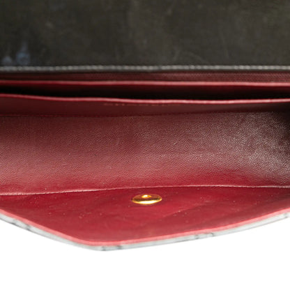 Black Chanel Medium Lambskin Diana Flap Crossbody Bag