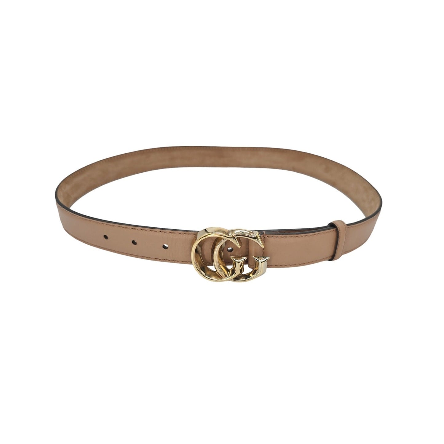 Gucci Calfskin Double G Belt Size 80/32
