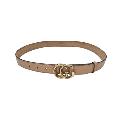 Gucci Calfskin Double G Belt Size 80/32