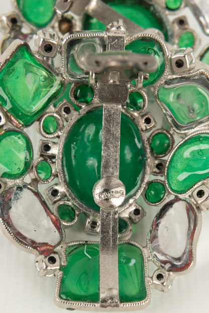 Boucles d'oreilles Gripoix pour Chanel