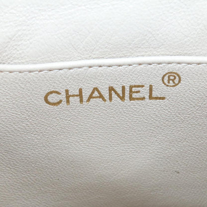 CHANEL Matelasse Hand Bag Lamb Skin Pink CC 29107A