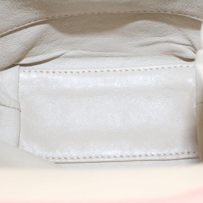 CHANEL Matelasse Hand Bag Lamb Skin Pink CC 29107A