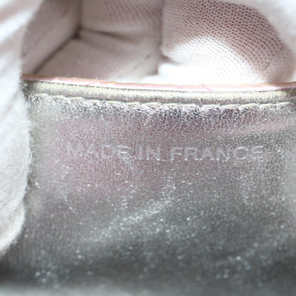 CHANEL Matelasse Hand Bag Silk Satin Pink CC 29999A