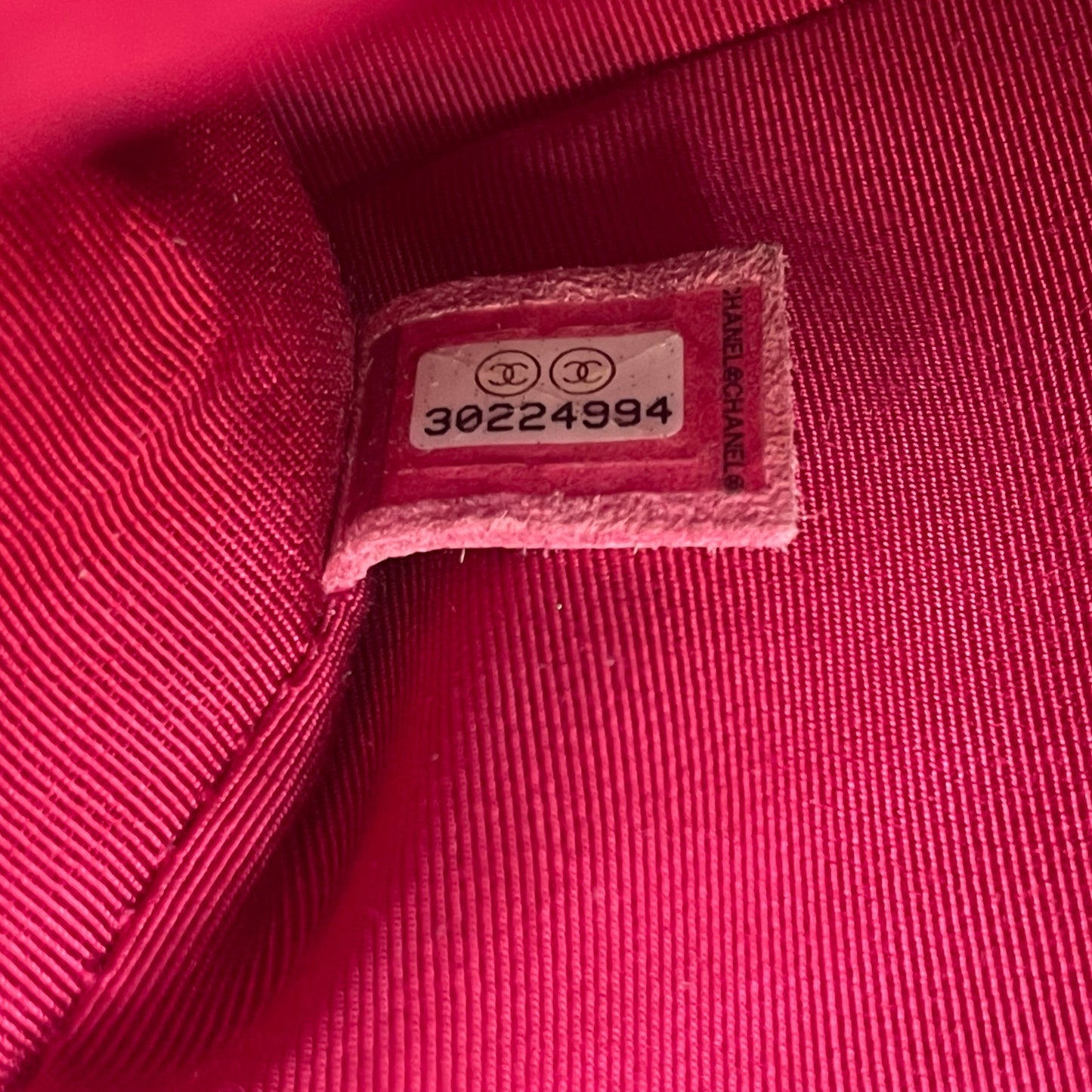CHANEL Medium Quilted Boy Bag - Pink