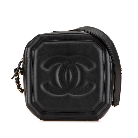 Chanel Sac CC Quilted Lambskin Octagon Camera Case