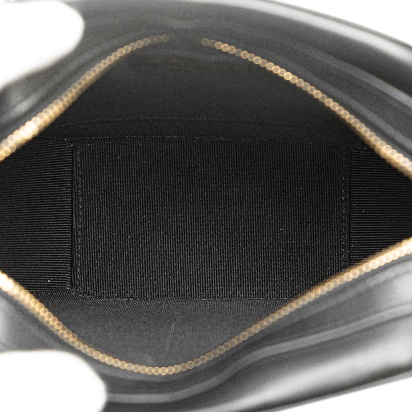 Black Chanel CC Quilted Lambskin Octagon Camera Case Crossbody Bag