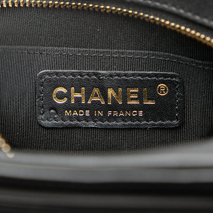 Chanel Sac CC Quilted Lambskin Octagon Camera Case