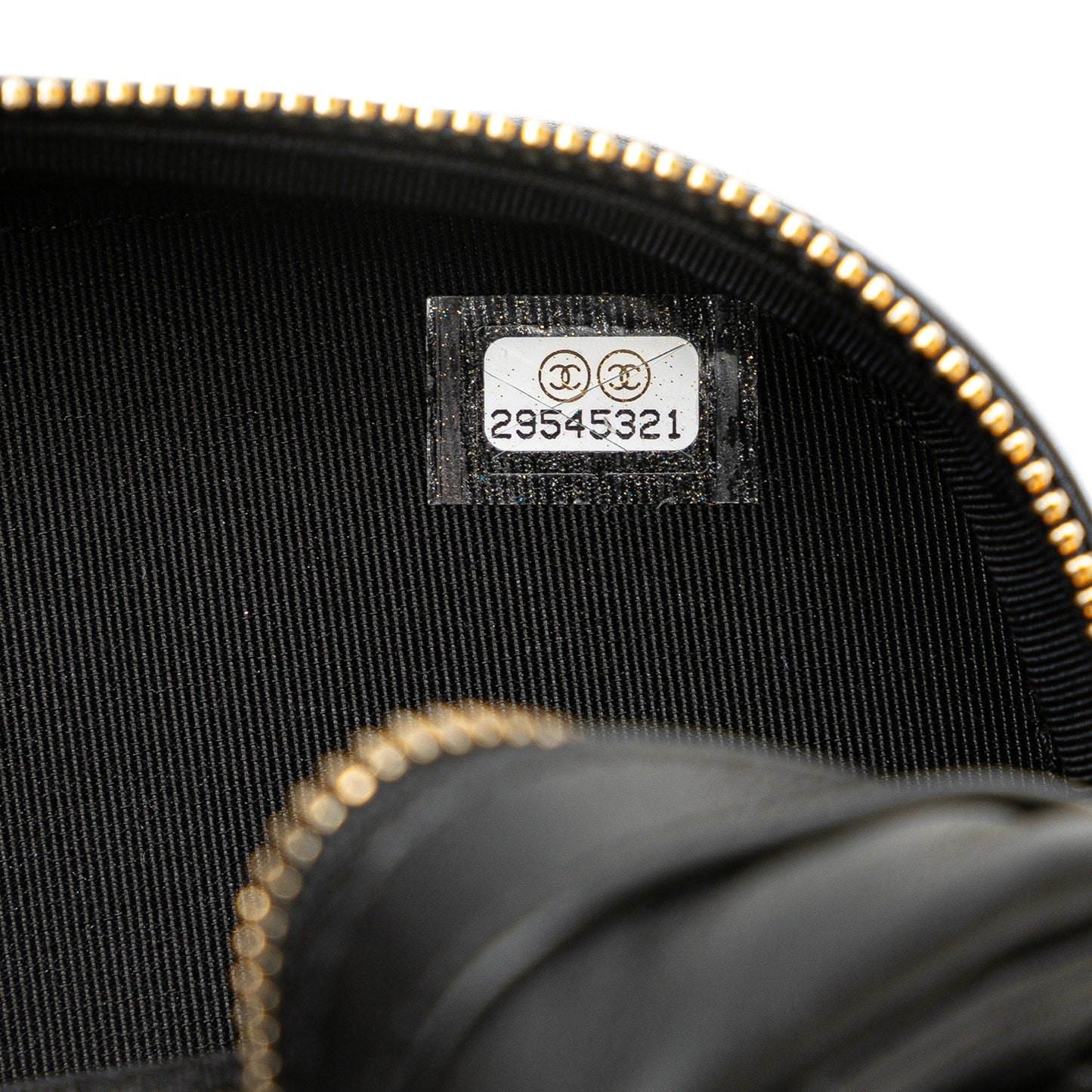 Black Chanel CC Quilted Lambskin Octagon Camera Case Crossbody Bag