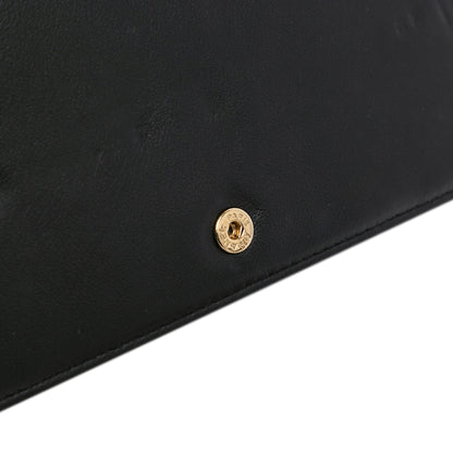 Black Chanel Bicolor Calfskin Boy Wallet On Chain Crossbody Bag