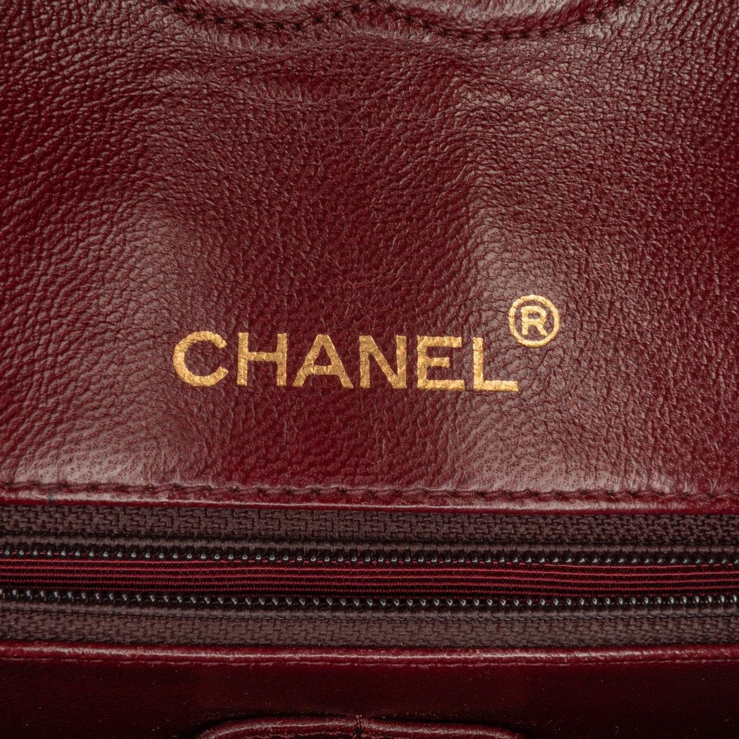Black Chanel Medium Tall Classic Lambskin Double Flap Shoulder Bag