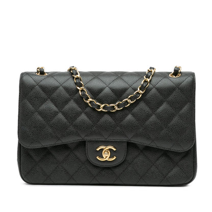 Chanel Sac Jumbo Classic Caviar Double Flap