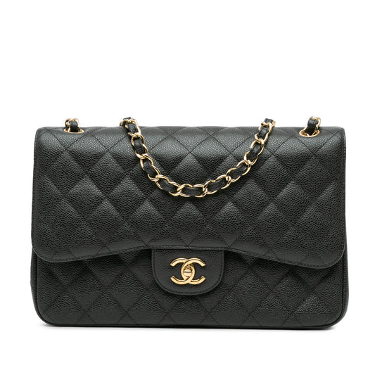Chanel Sac Jumbo Classic Caviar Double Flap
