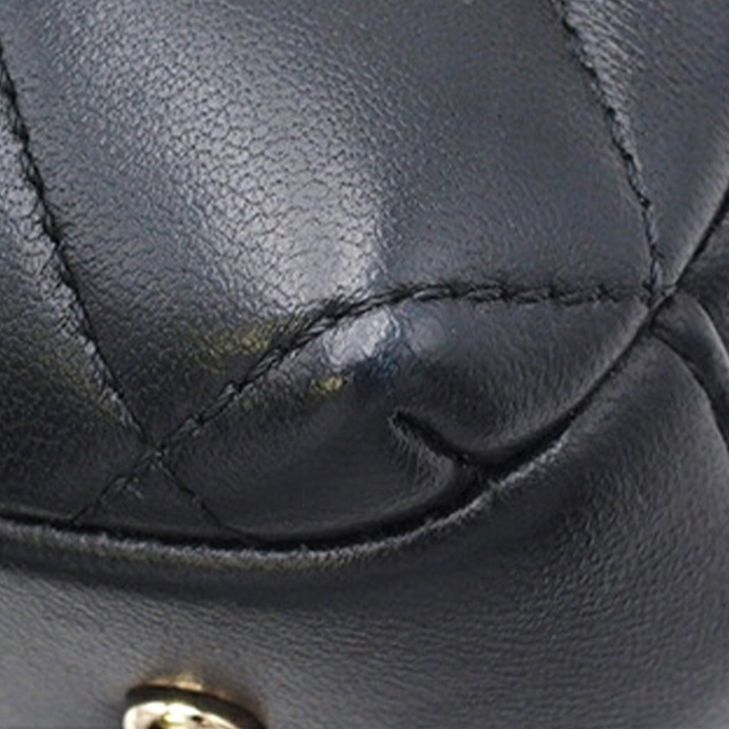 Black Chanel Small Lambskin Trendy CC Bowling Bag Satchel