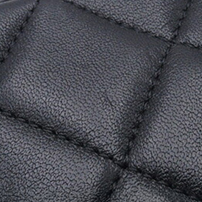 Black Chanel Small Lambskin Trendy CC Bowling Bag Satchel