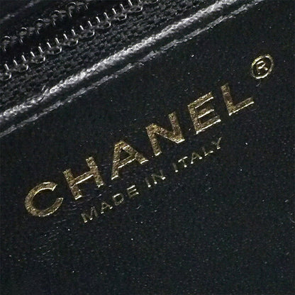 Black Chanel Small Lambskin Trendy CC Bowling Bag Satchel