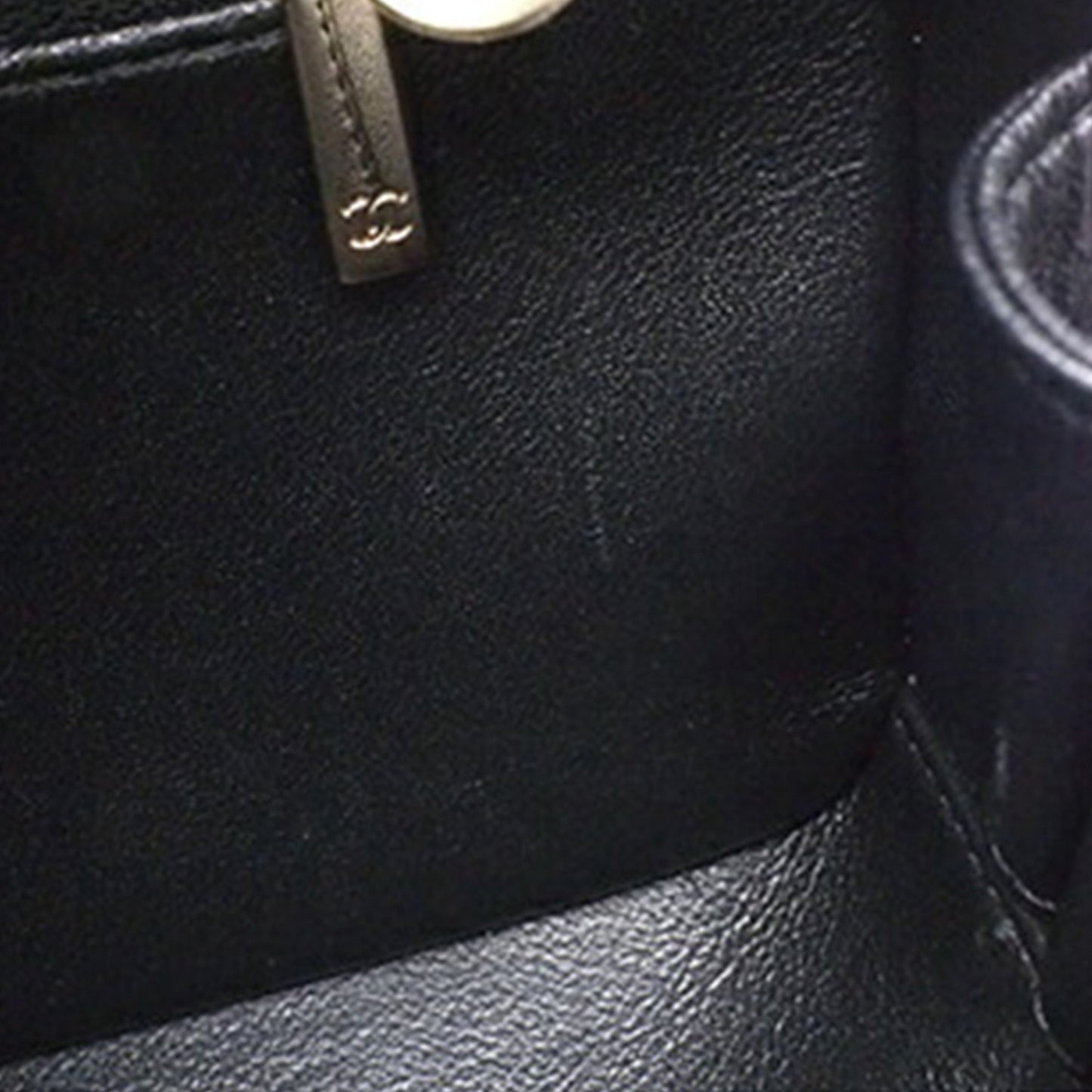 Black Chanel Small Lambskin Trendy CC Bowling Bag Satchel