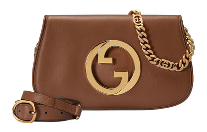 (WMNS) Gucci Blondie Shoulder Bag 'Brown' 699268-UXX0G-2535