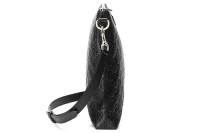 (WMNS) Gucci GG Leather Single-Shoulder Bag Black 473882-DMT1N-1000