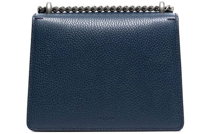 (WMNS) Gucci Dionysus Chain Crossbody Bag Single Shoulder Bag Blue 421970-CAOGN-8205