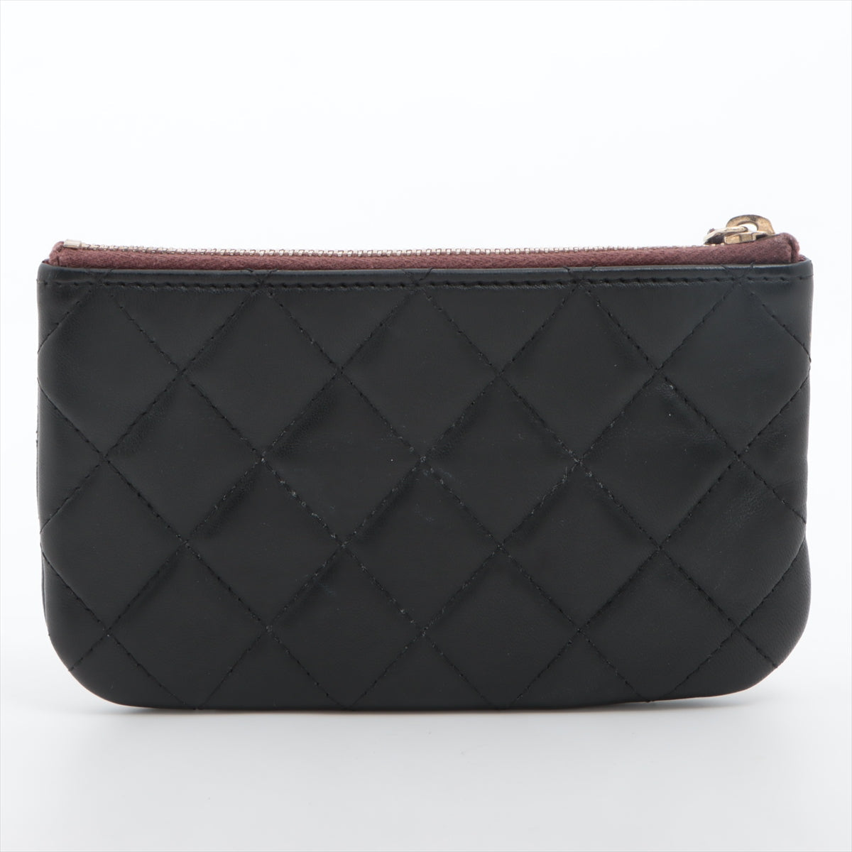 Chanel Matelasse Ram Leather Coin Case