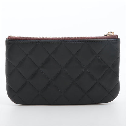 Chanel Matelasse Ram Leather Coin Case