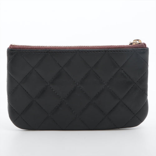 Chanel Matelasse Ram Leather Coin Case