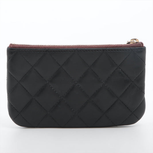 Chanel Matelasse Ram Leather Coin Case