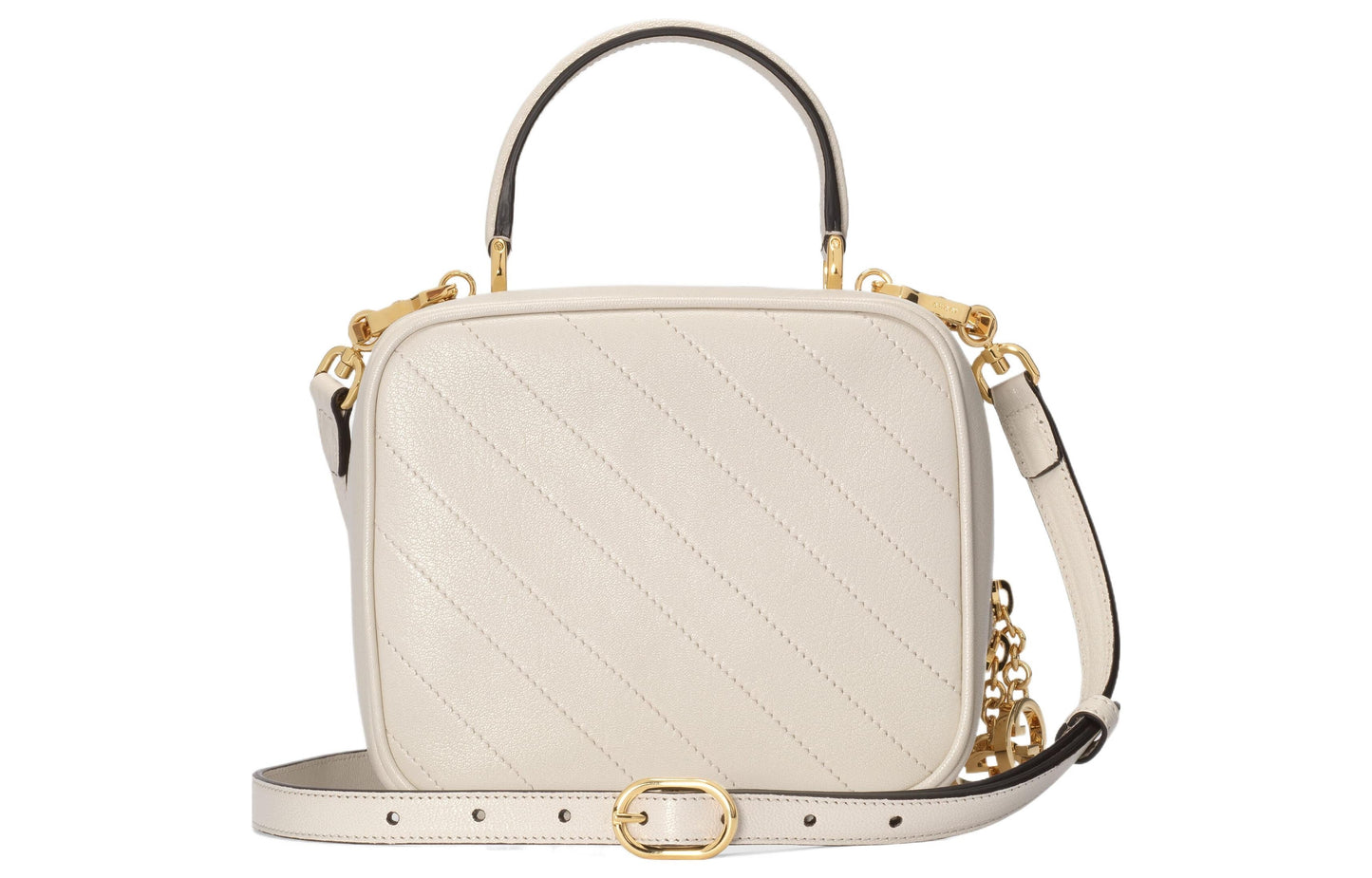 (WMNS) Gucci Blondie Top Handle Bag 'White' 744434-1IV0G-9022