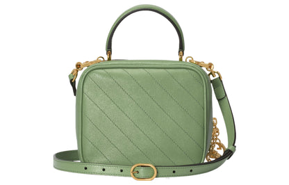 (WMNS) Gucci Blondie Top Handle Bag 'Green Soil Grass' 744434-1IV0G-3509