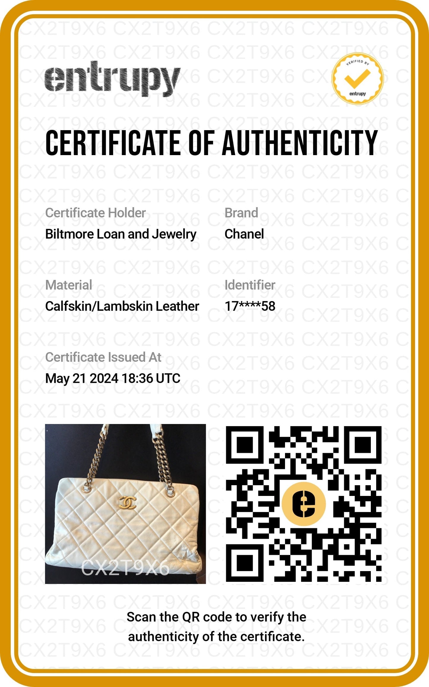 Chanel Vintage Quilted Calfskin Leather Crown CC Tote