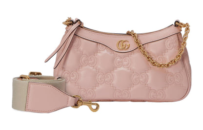 (WMNS) Gucci GG Matelasse Handbag 'Light Pink' 735049-UM8HG-5941
