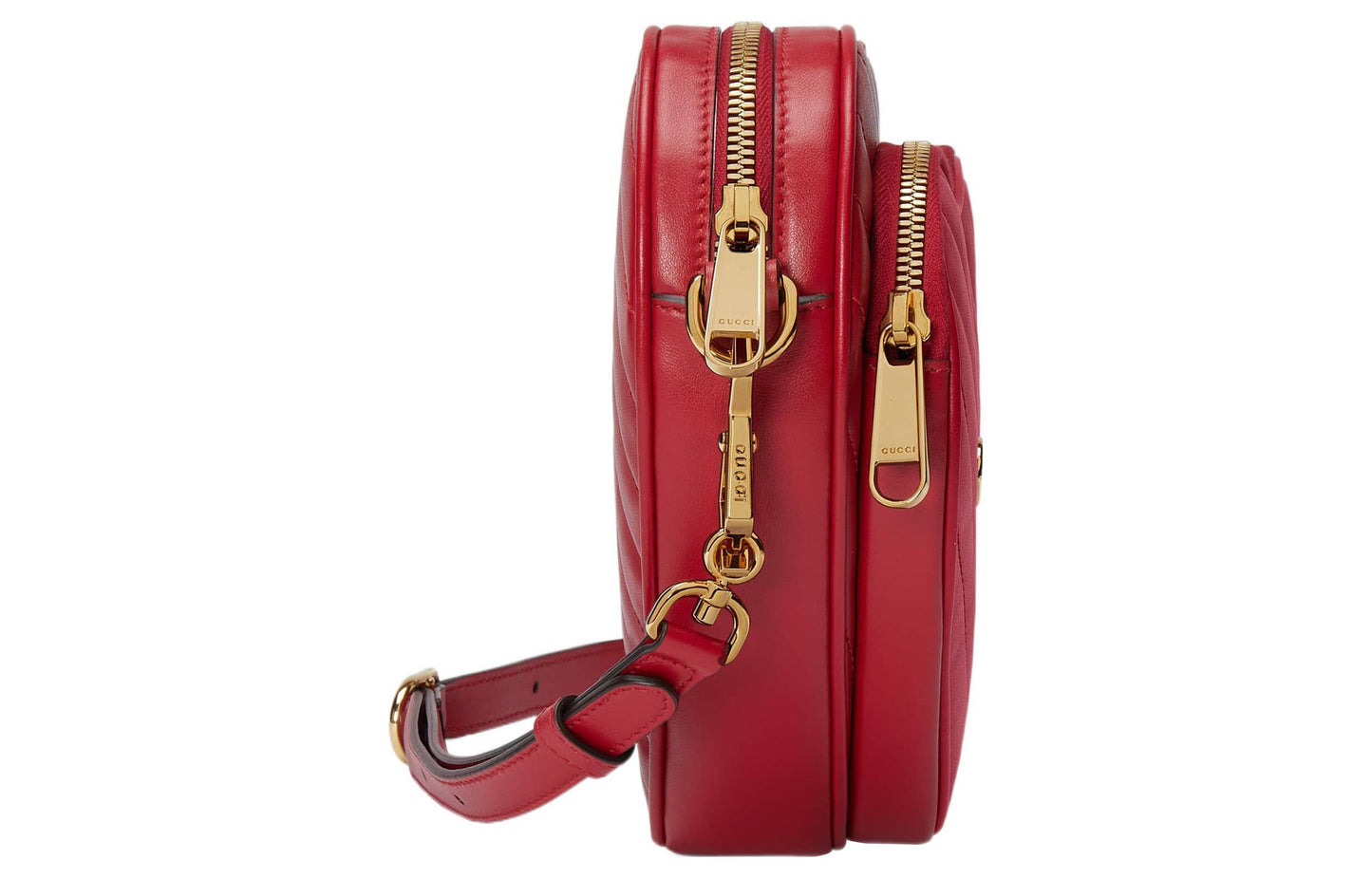 (WMNS) Gucci Interlocking G Mini Heart Shoulder Bag 'Hibiscus Red' 751628-AACCL-6433