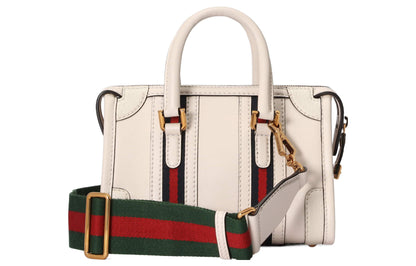 (WMNS) Gucci Mini Top Handle Bag With Double G 'White' 715771-AAA0O-9041