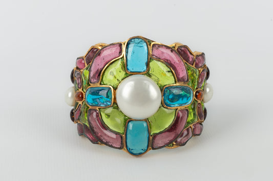 Bracelet en pte de verre Chanel