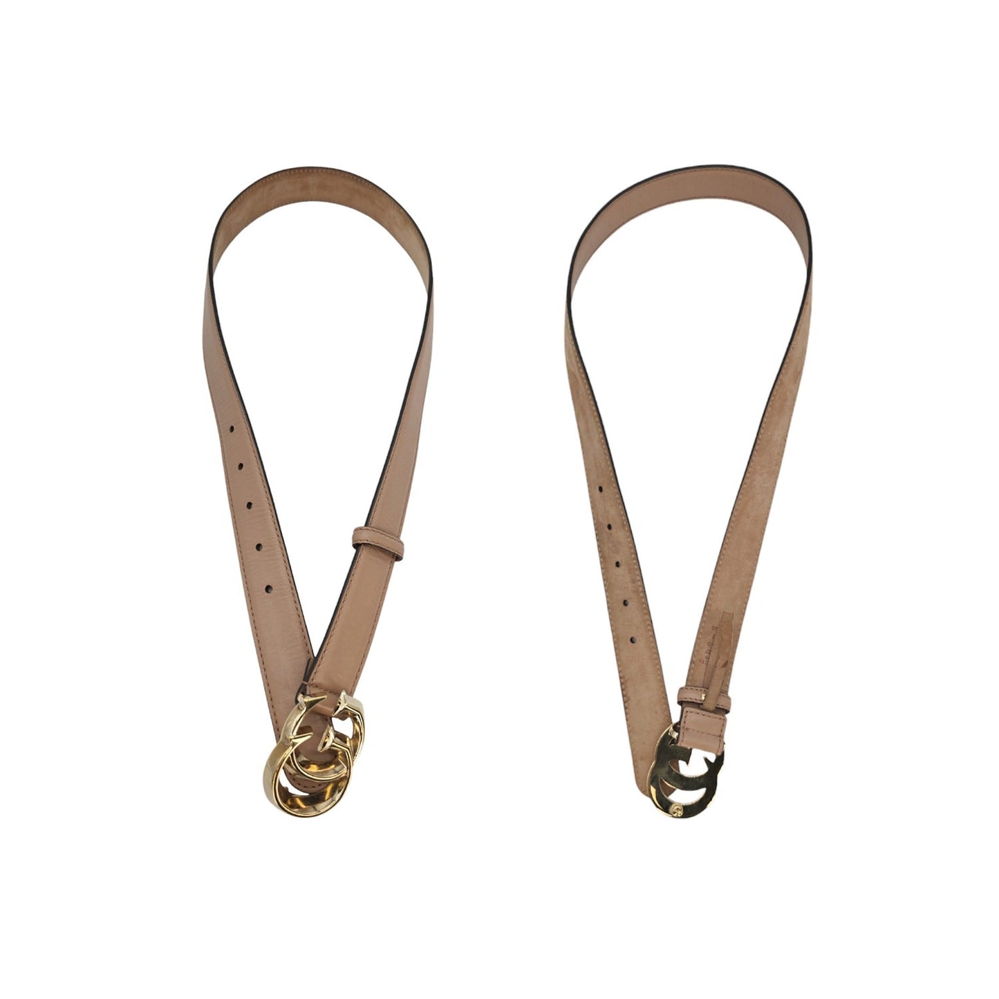 Gucci Calfskin Double G Belt Size 80/32