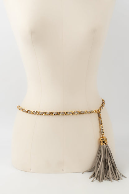 Ceinture en cuir Chanel