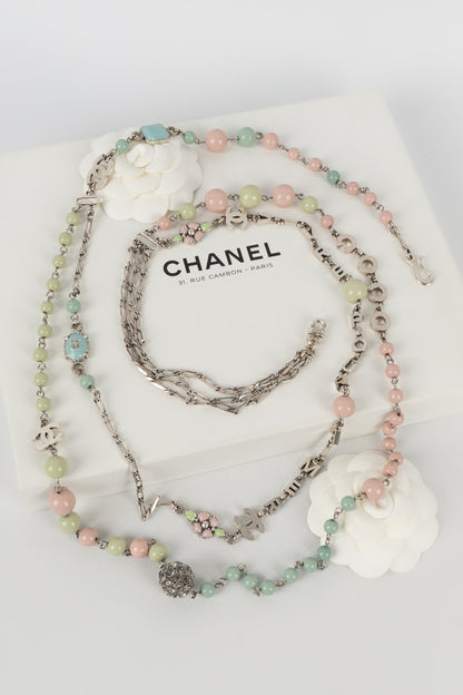 Collier pastel Chanel Croisire 2003